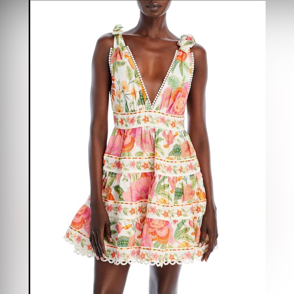 FARM Rio- Macaw Bloom Mini Dress